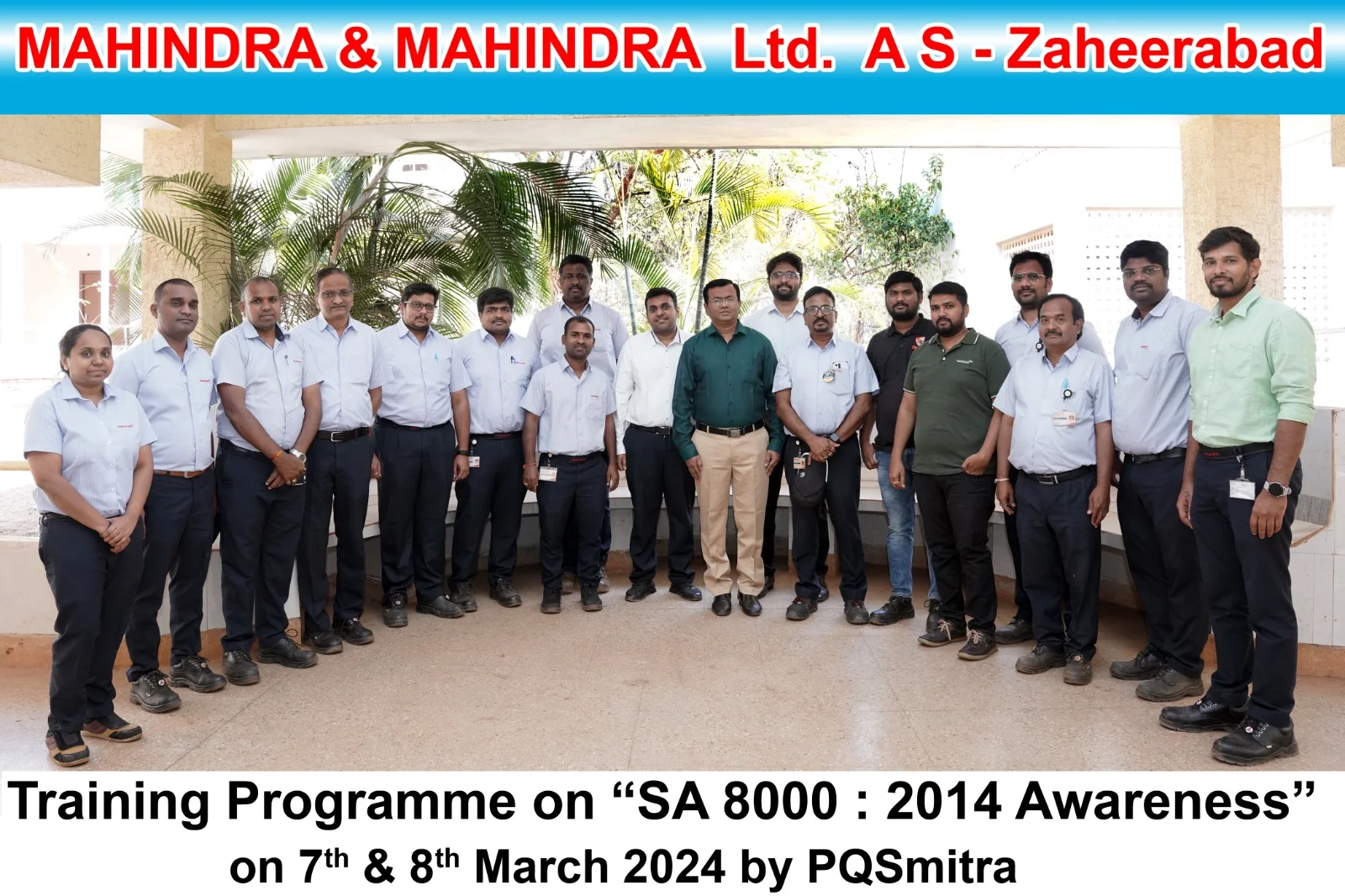 Mahindra & Mahindra Ltd Training-Photo